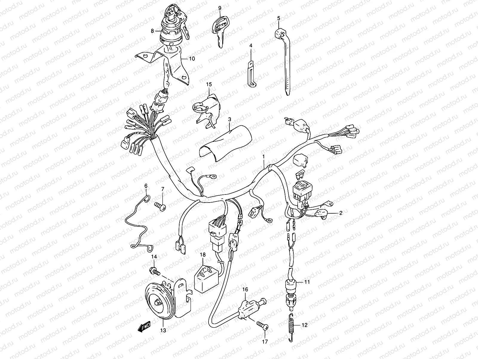 21A - WIRING HARNESS (E04,E15)