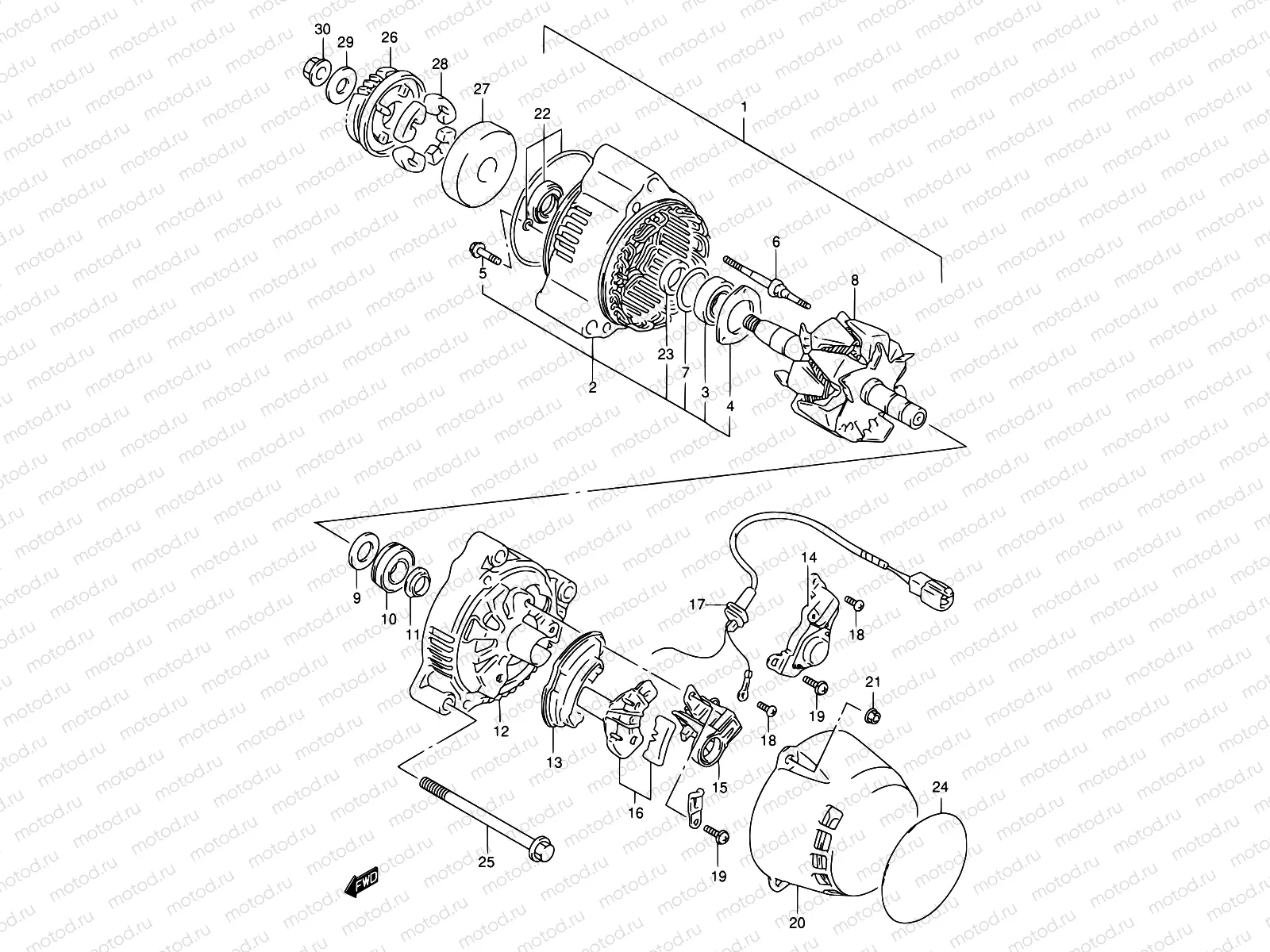 22 - ALTERNATOR