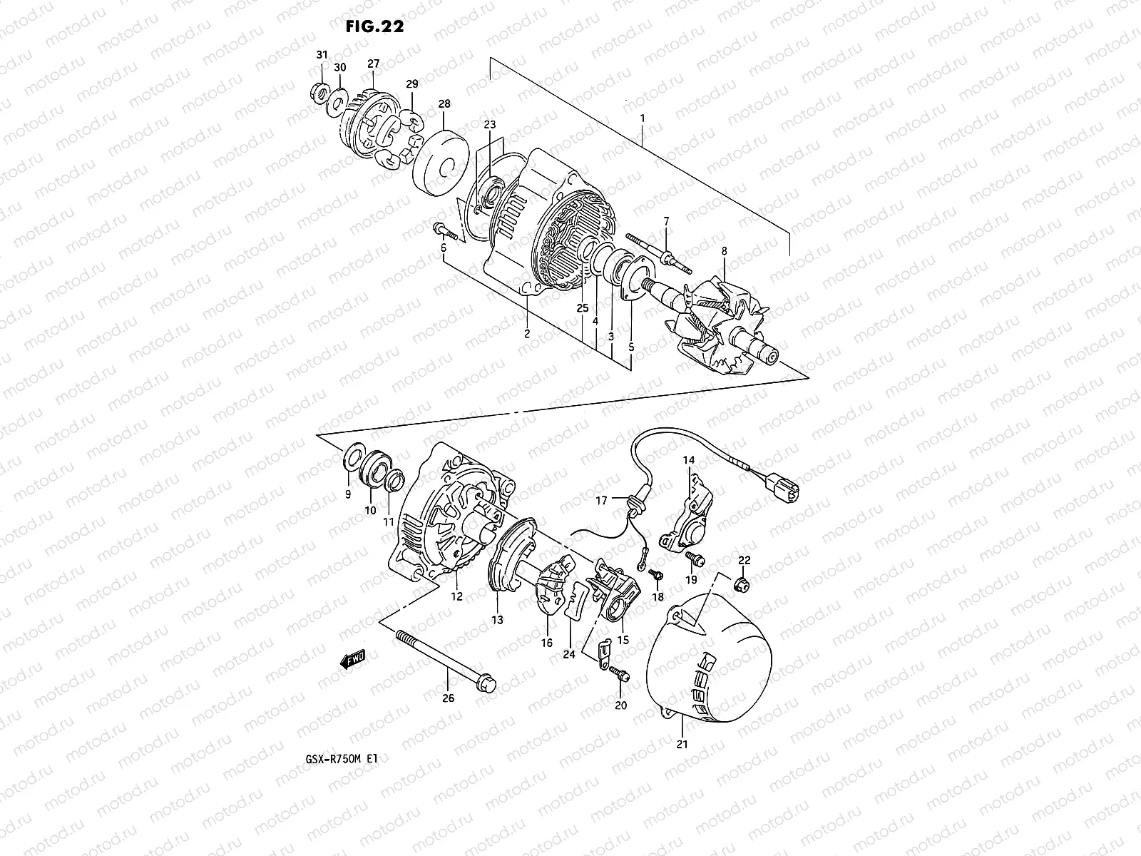 22 - ALTERNATOR
