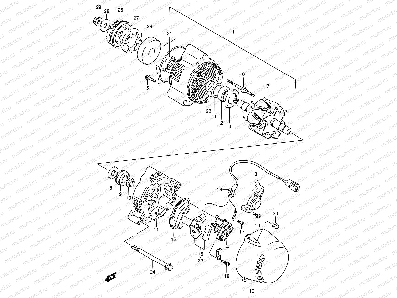 22 - ALTERNATOR