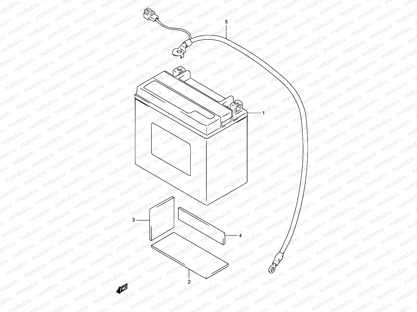 22 - BATTERY (MODEL M/N/P/R/S)