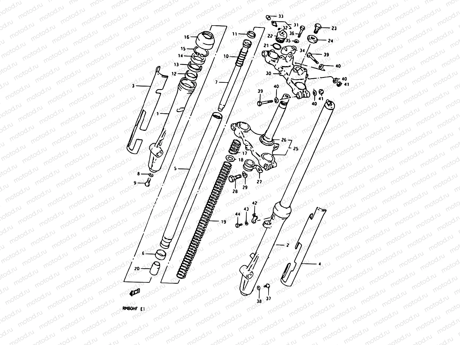 22 - FRONT FORK