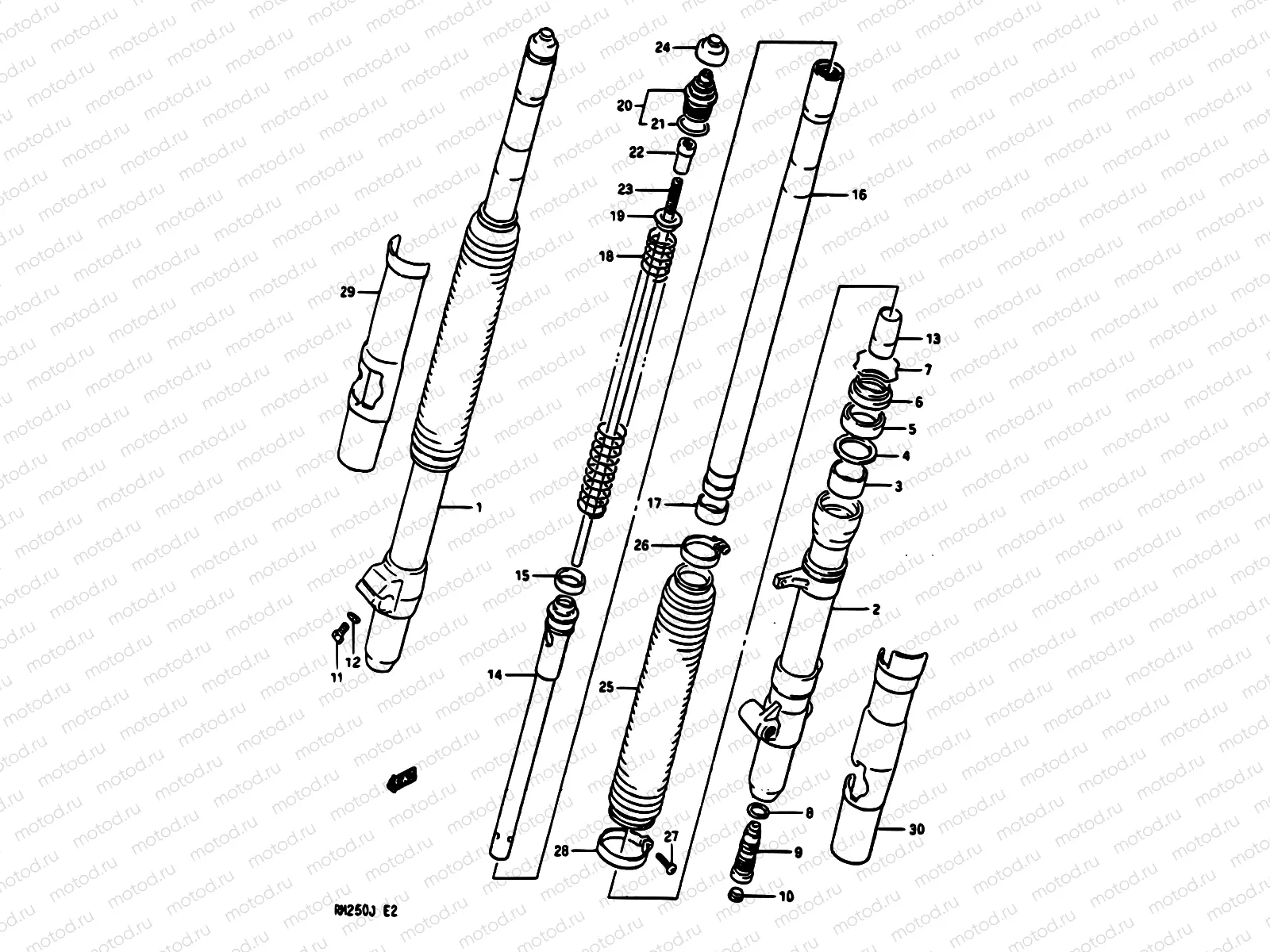 22 - FRONT FORK