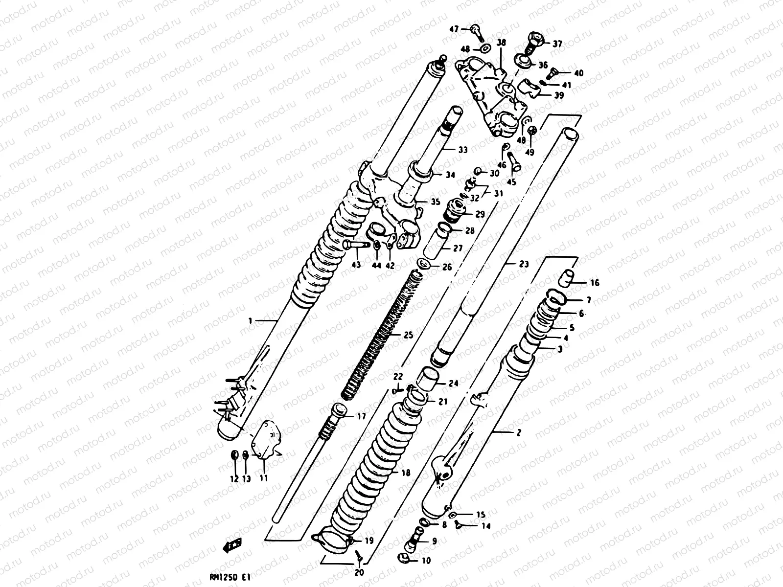 22 - FRONT FORK
