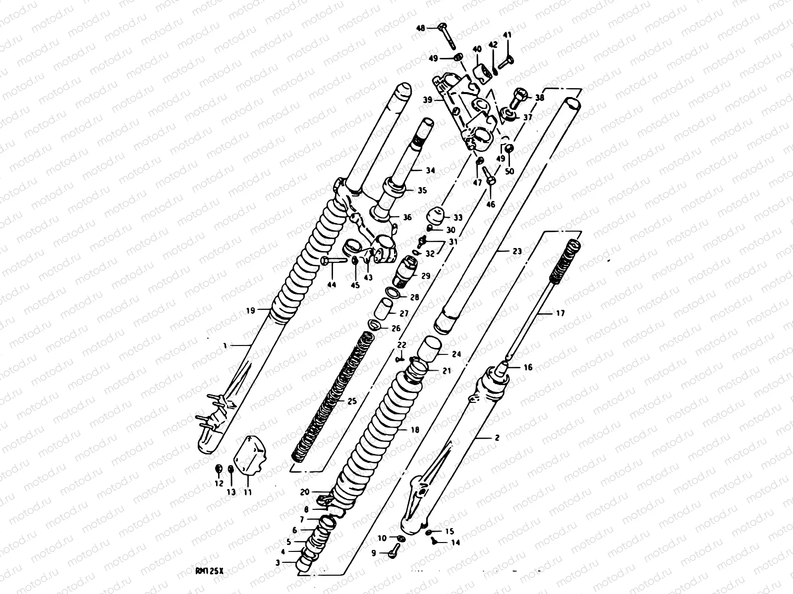 22 - FRONT FORK