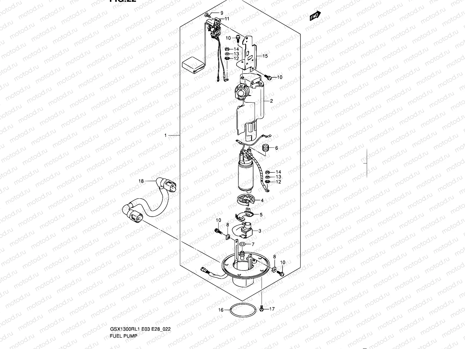 22 - FUEL PUMP