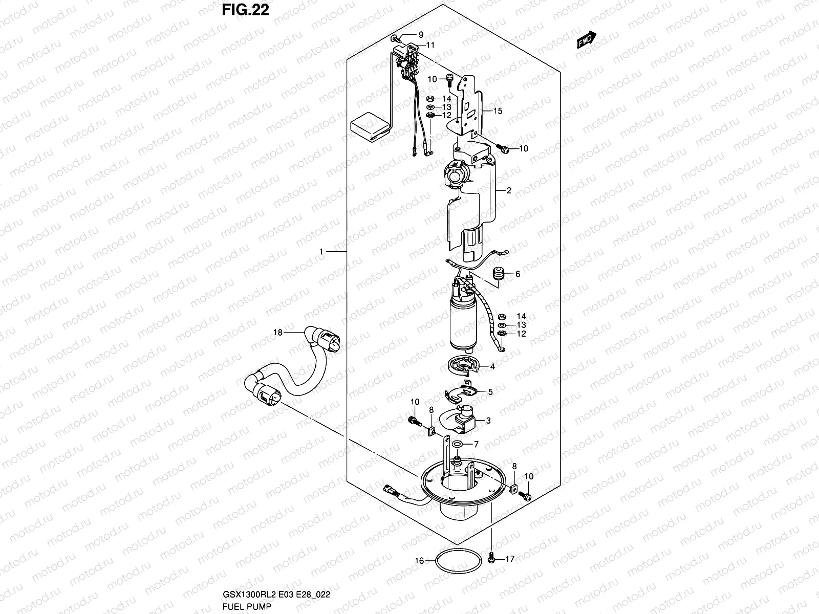 22 - FUEL PUMP