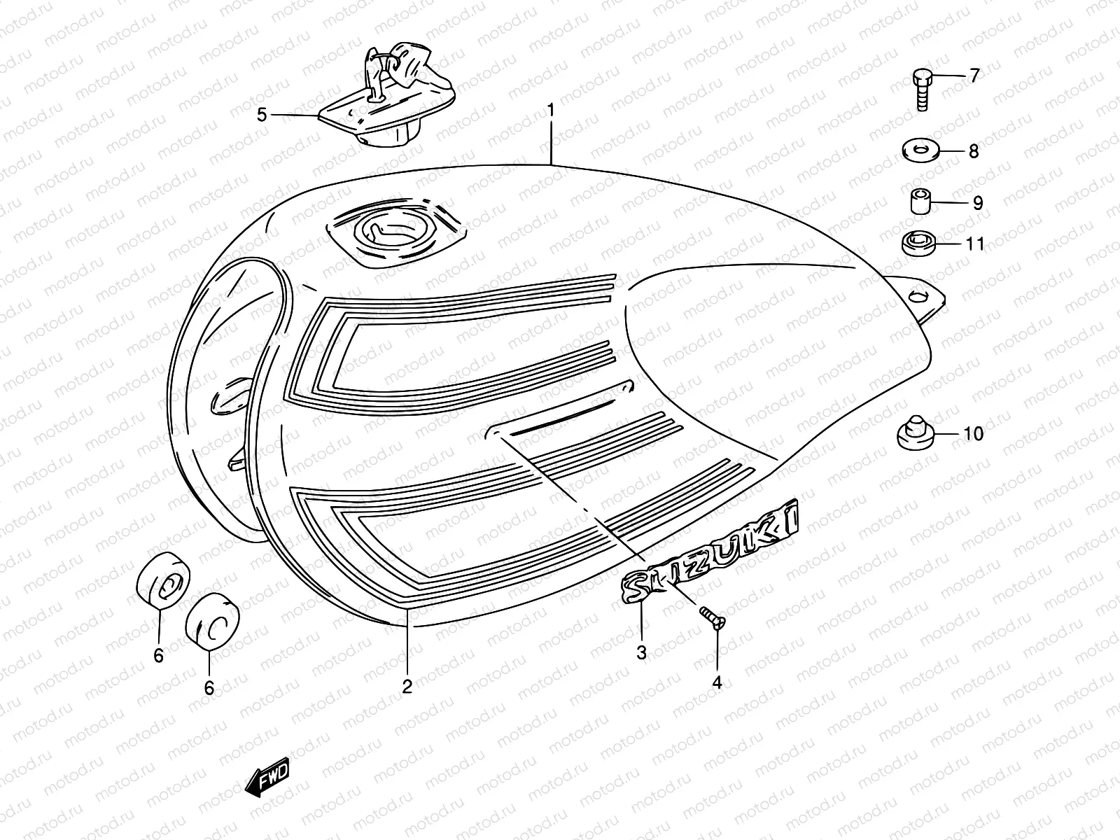 22 - FUEL TANK