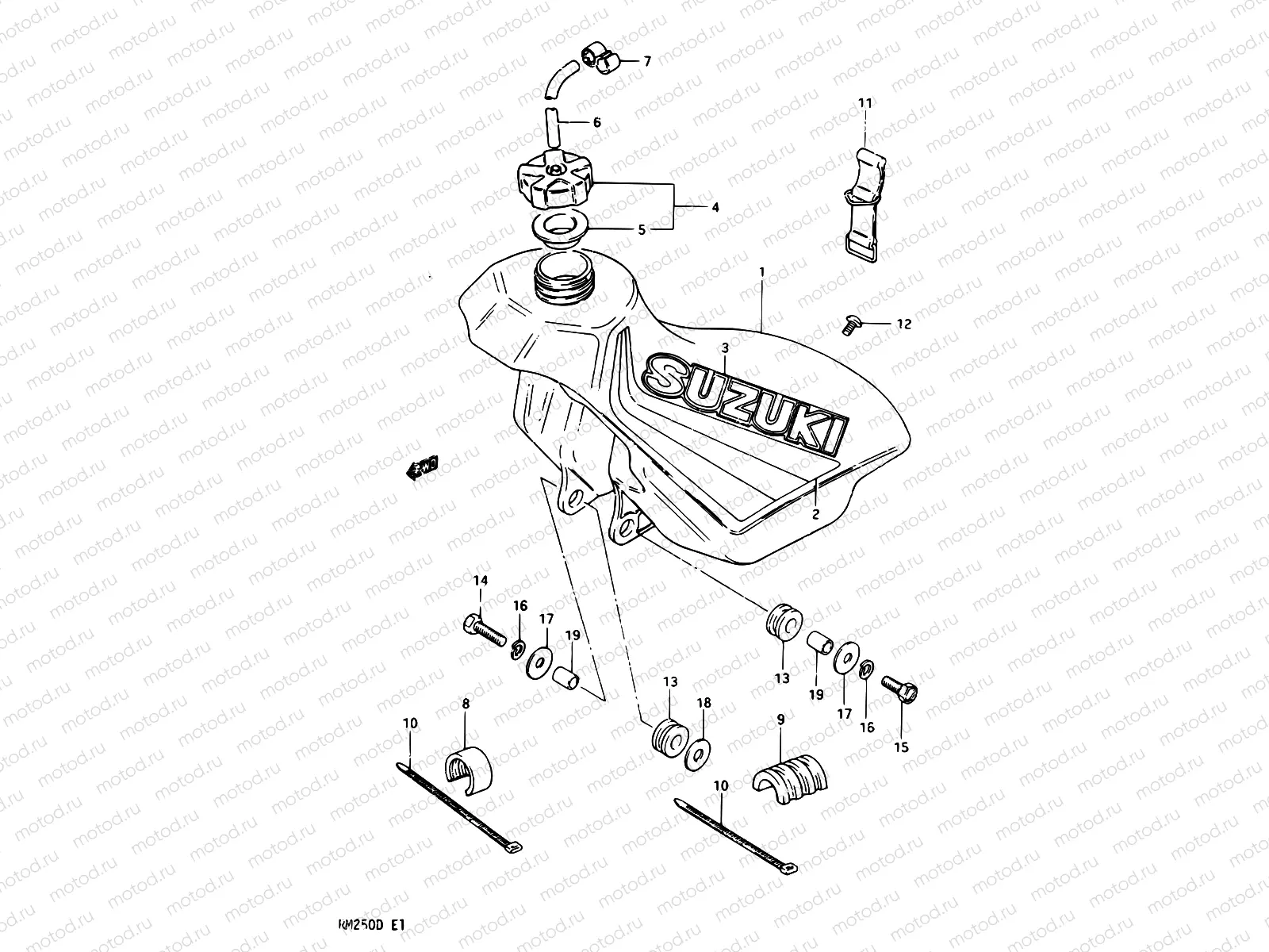 22 - FUEL TANK MODEL Z
