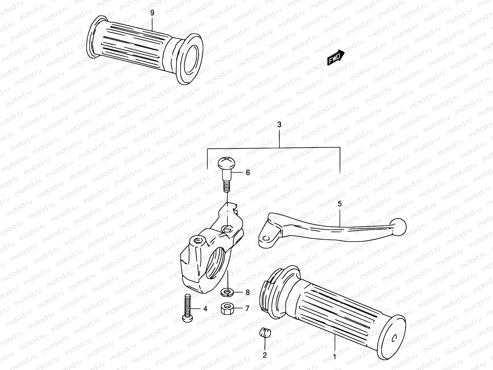 22 - HANDLE GRIP