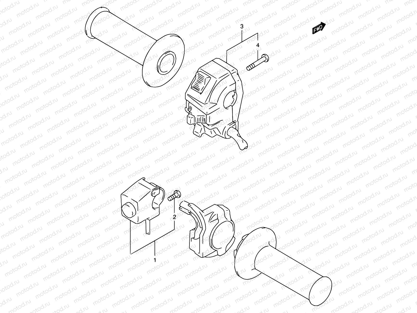 22 - HANDLE SWITCH