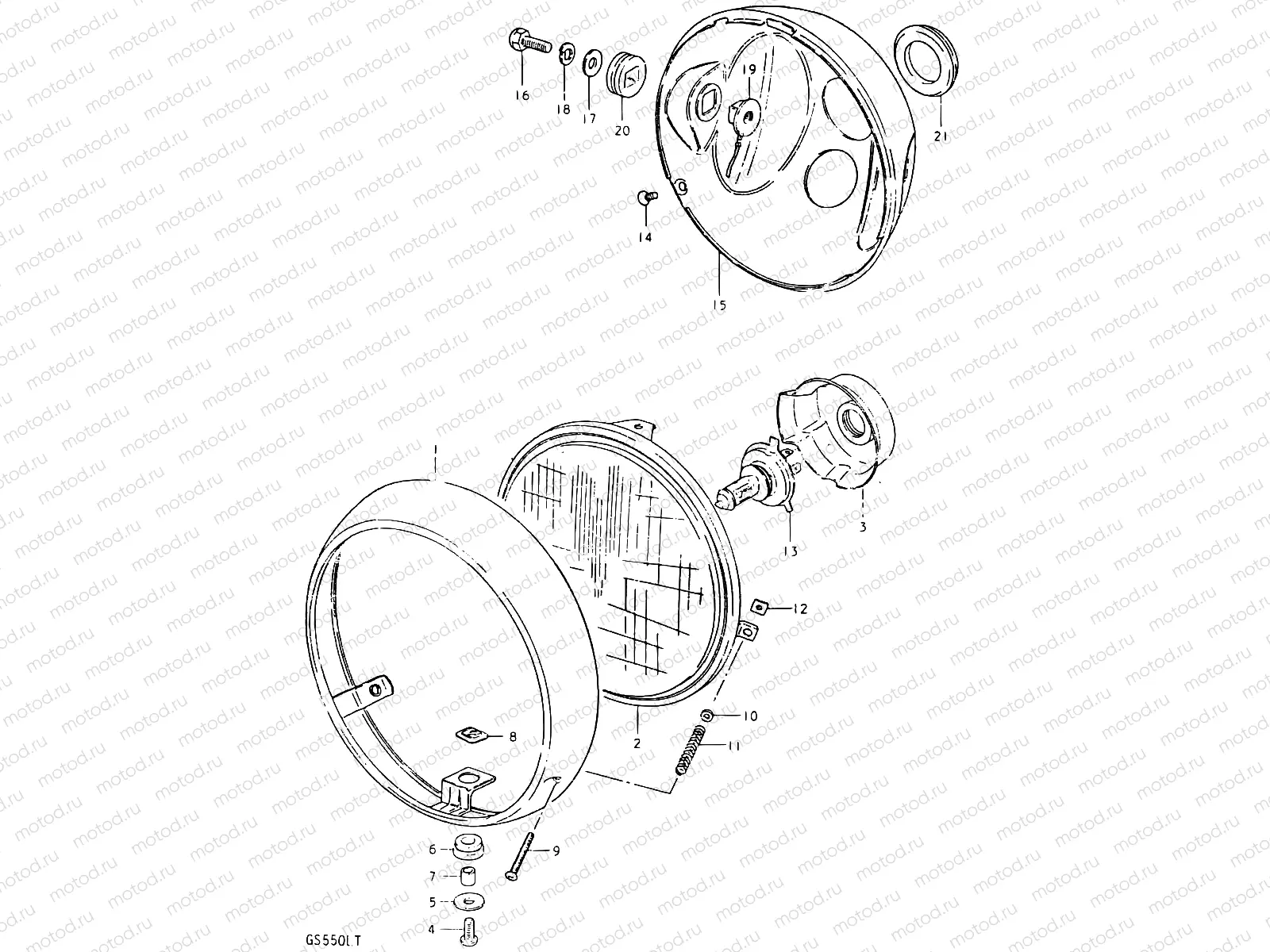 22 - HEADLAMP