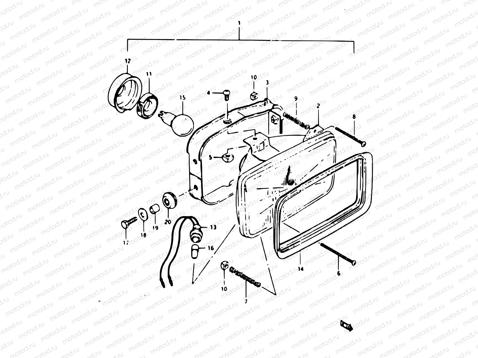 22 - HEADLAMP (E02, E04, E15, E17, E18, E21, E22)