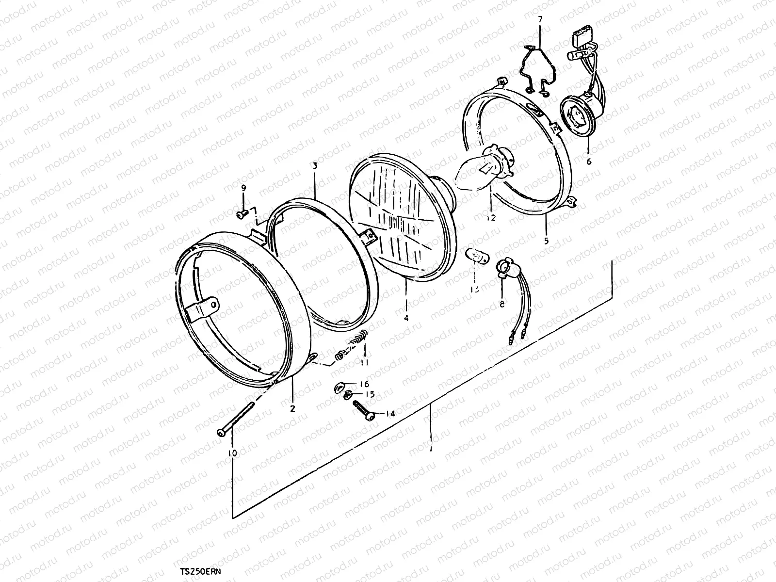 22 - HEADLAMP (E18, E21, E22, E39)