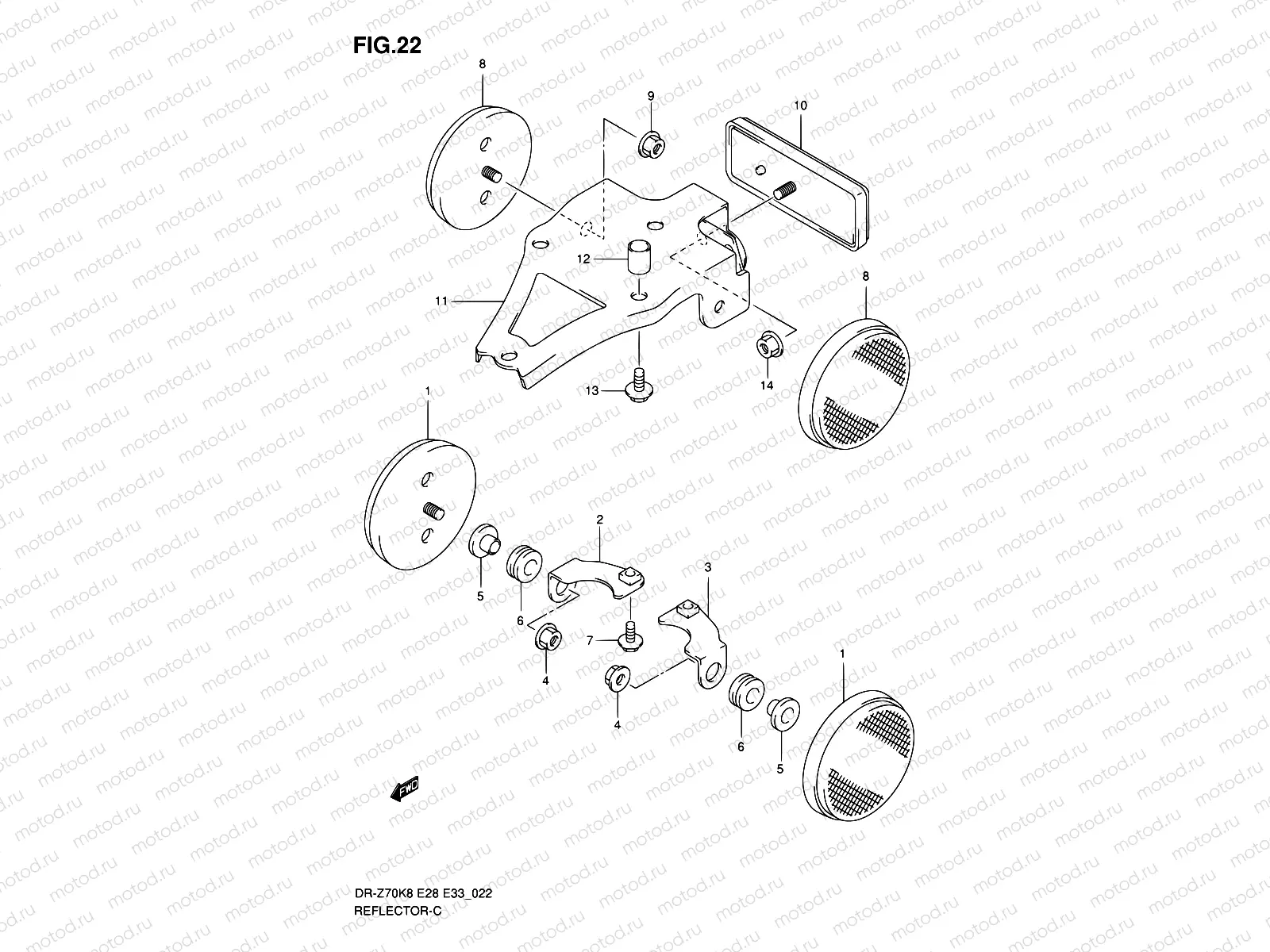 22 - REFLECTOR (E28)