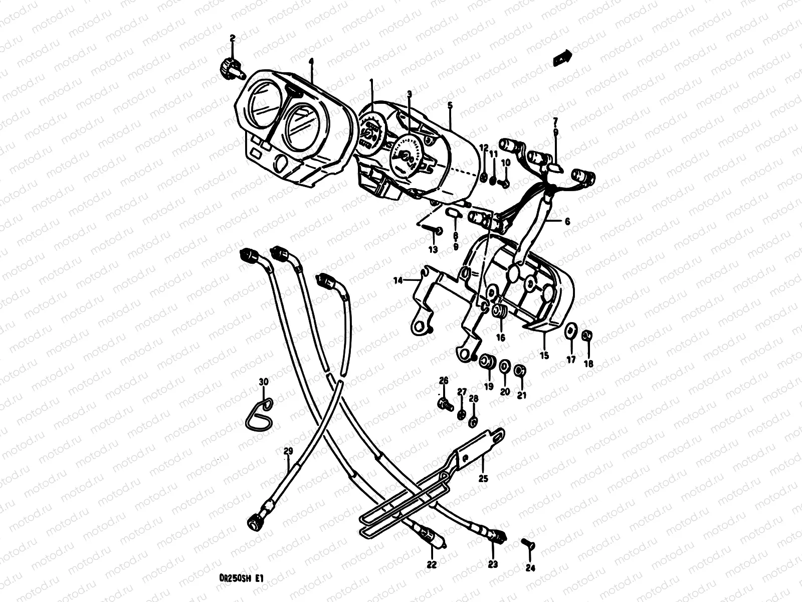 22 - SPEEDOMETER-TACHOMETER