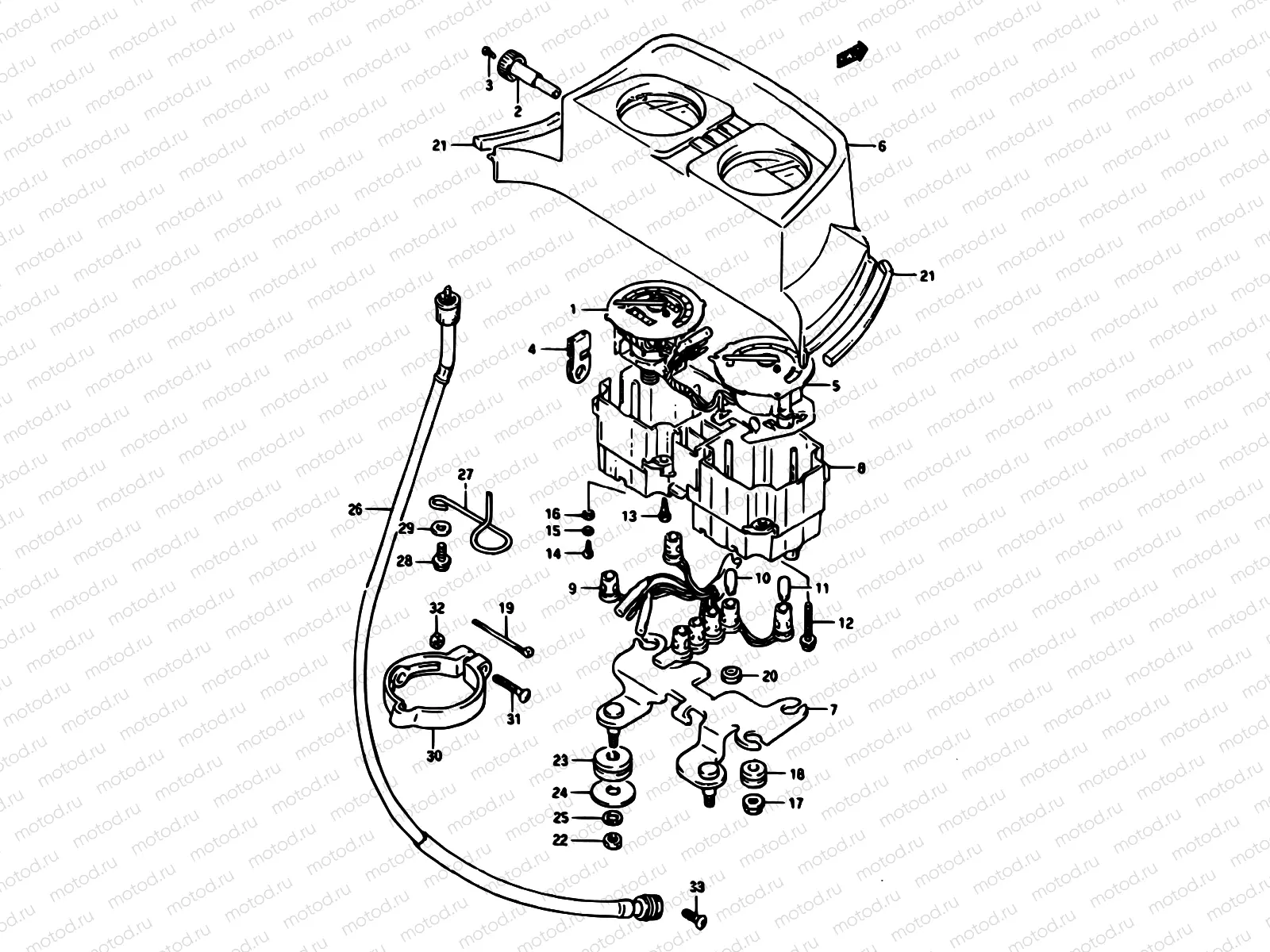 22 - SPEEDOMETER-TACHOMETER