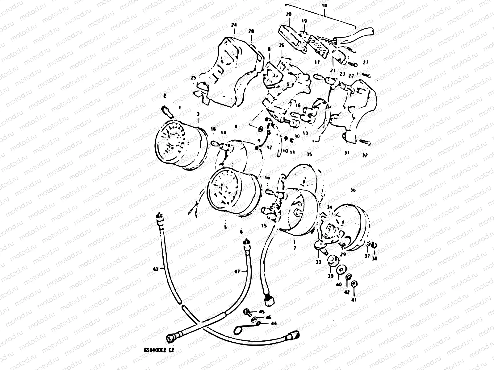 22 - SPEEDOMETER - TACHOMETER