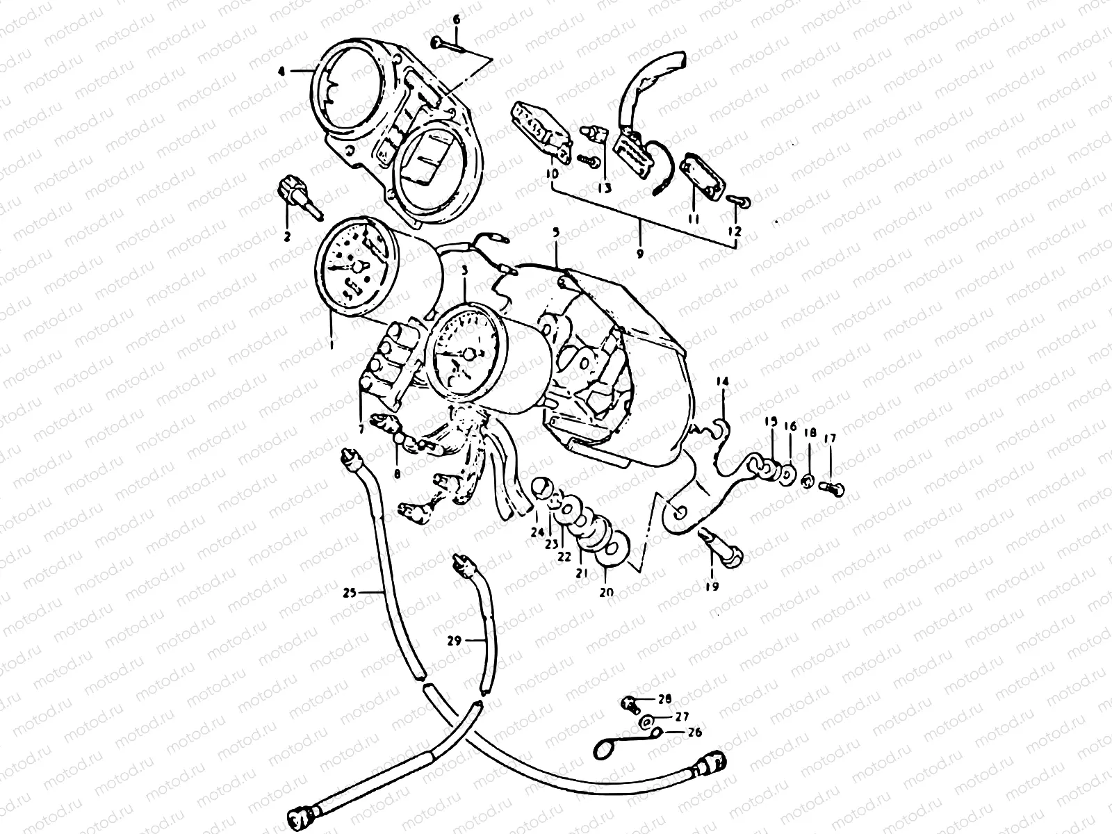 22 - SPEEDOMETER - TACHOMETER