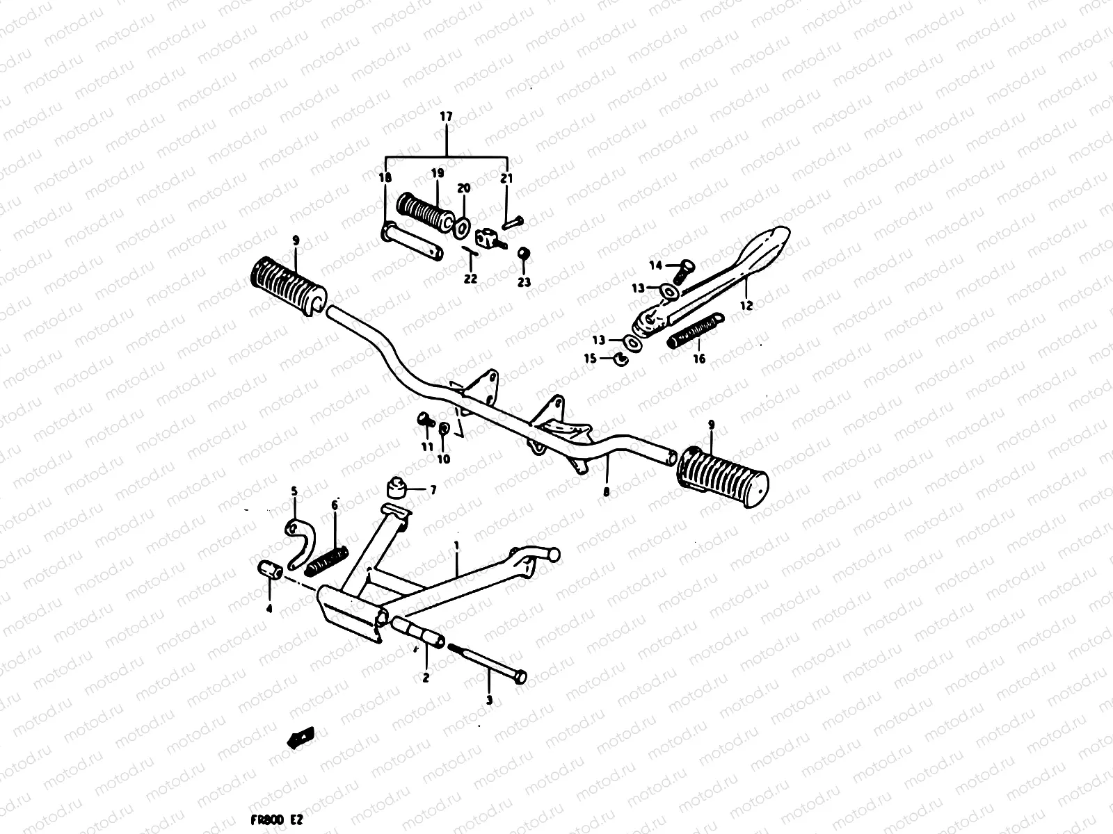 22 - STAND - FOOTREST