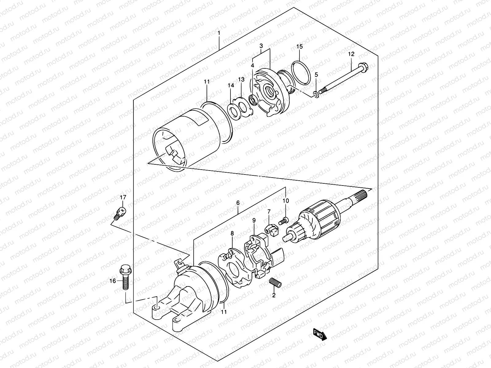22 - STARTING MOTOR