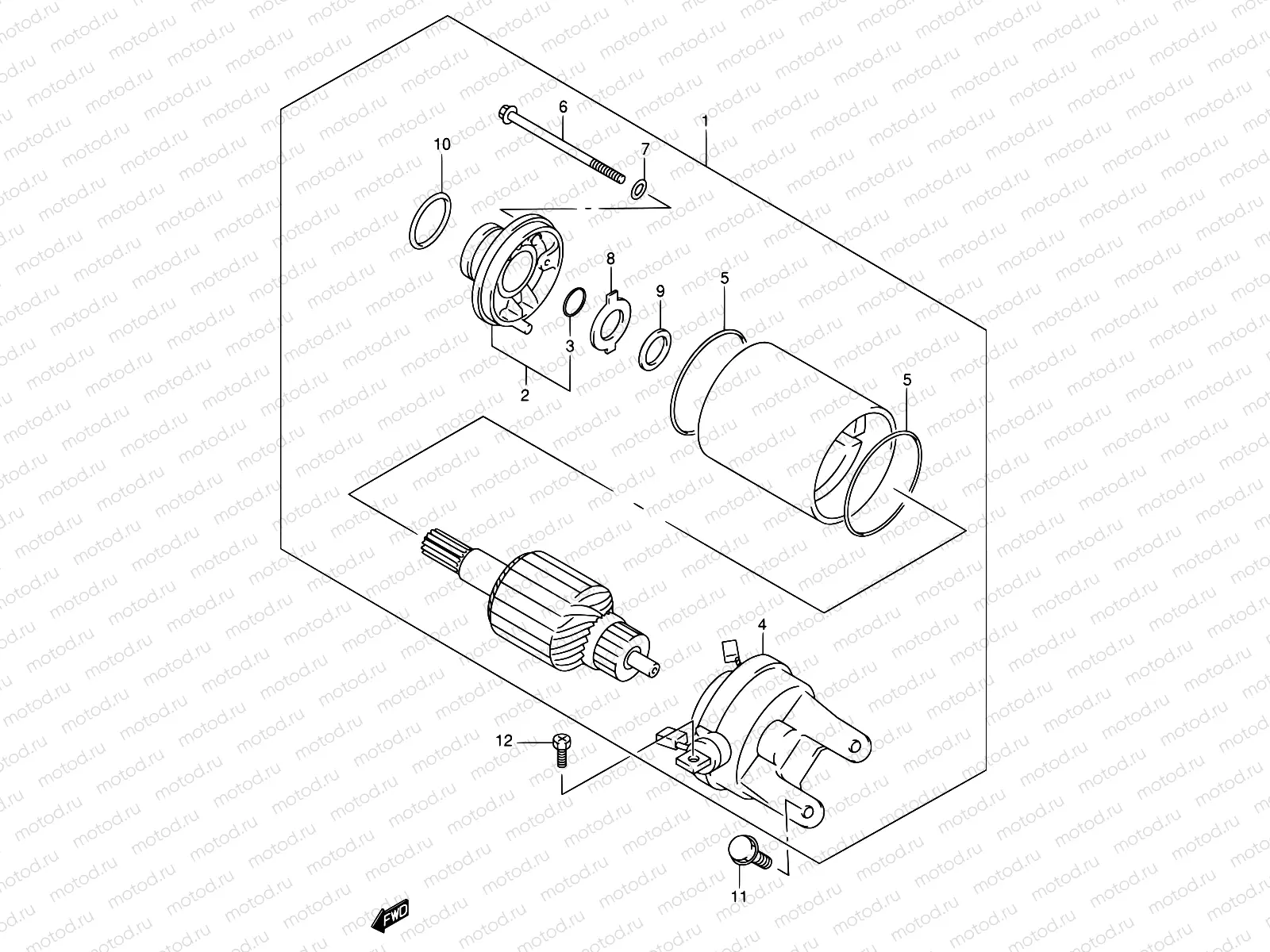 22 - STARTING MOTOR