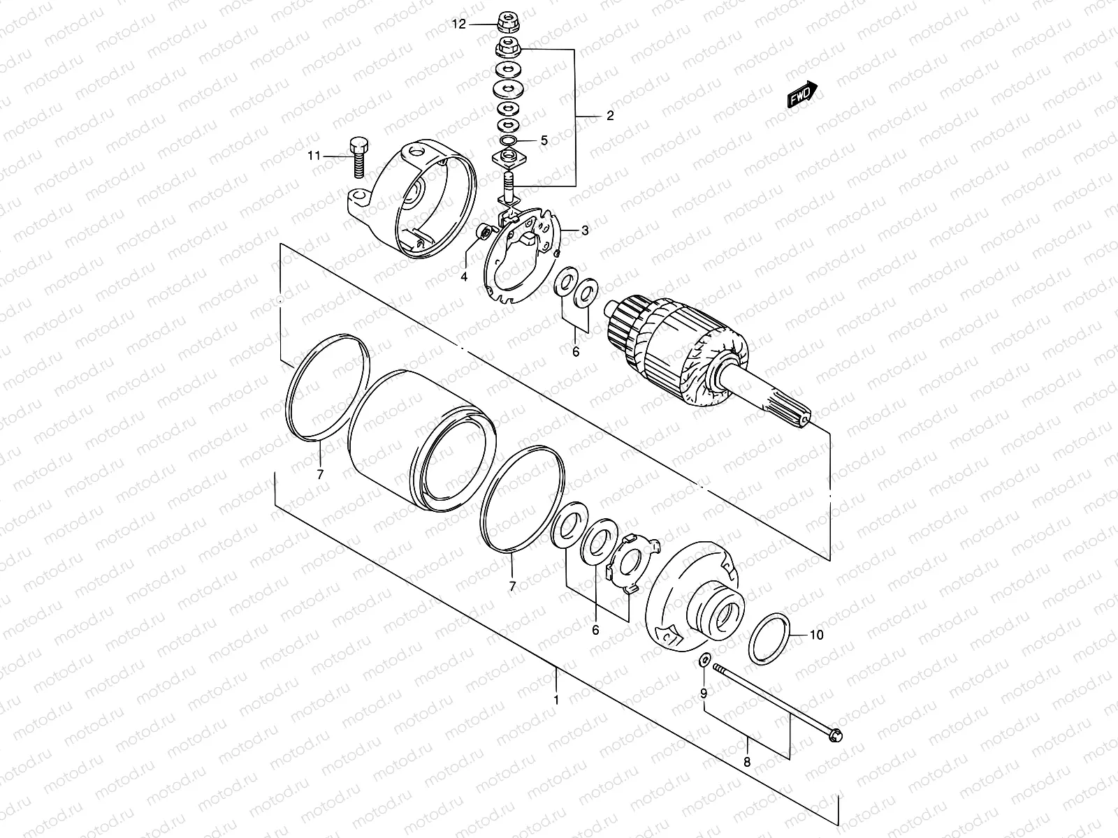 22 - STARTING MOTOR