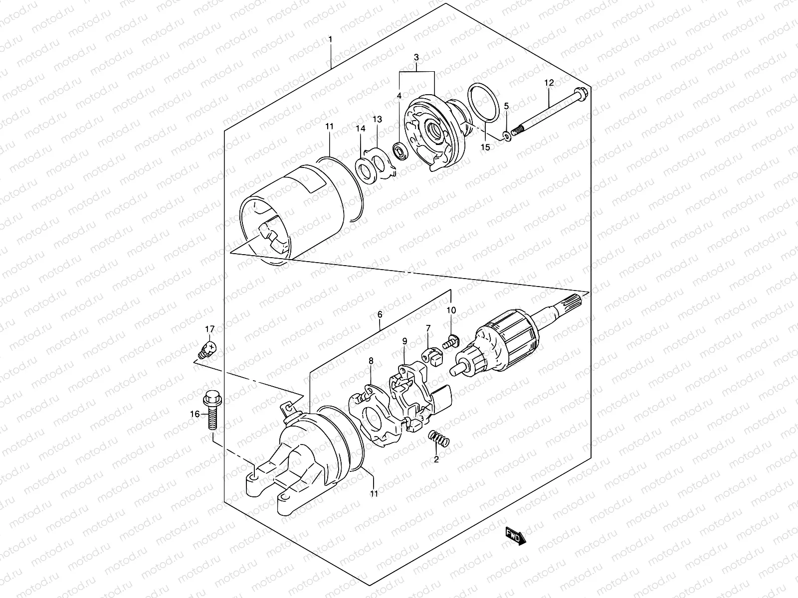 22 - STARTING MOTOR