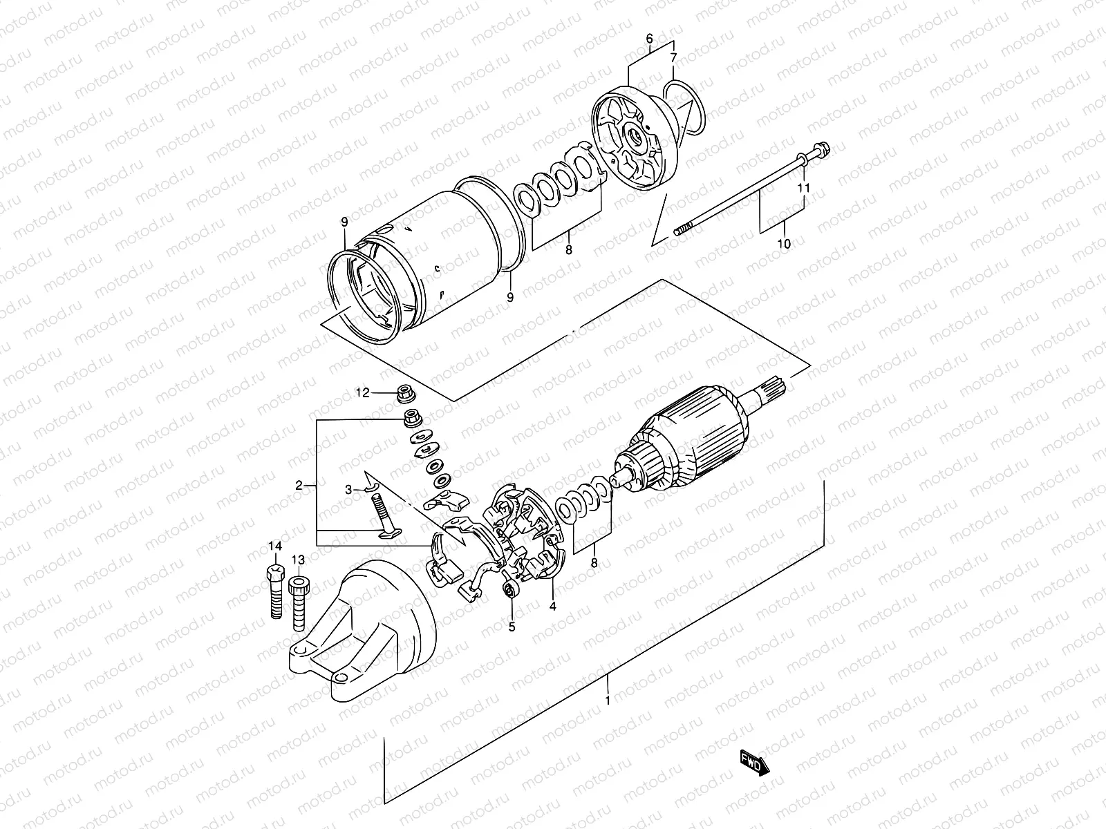 22 - STARTING MOTOR