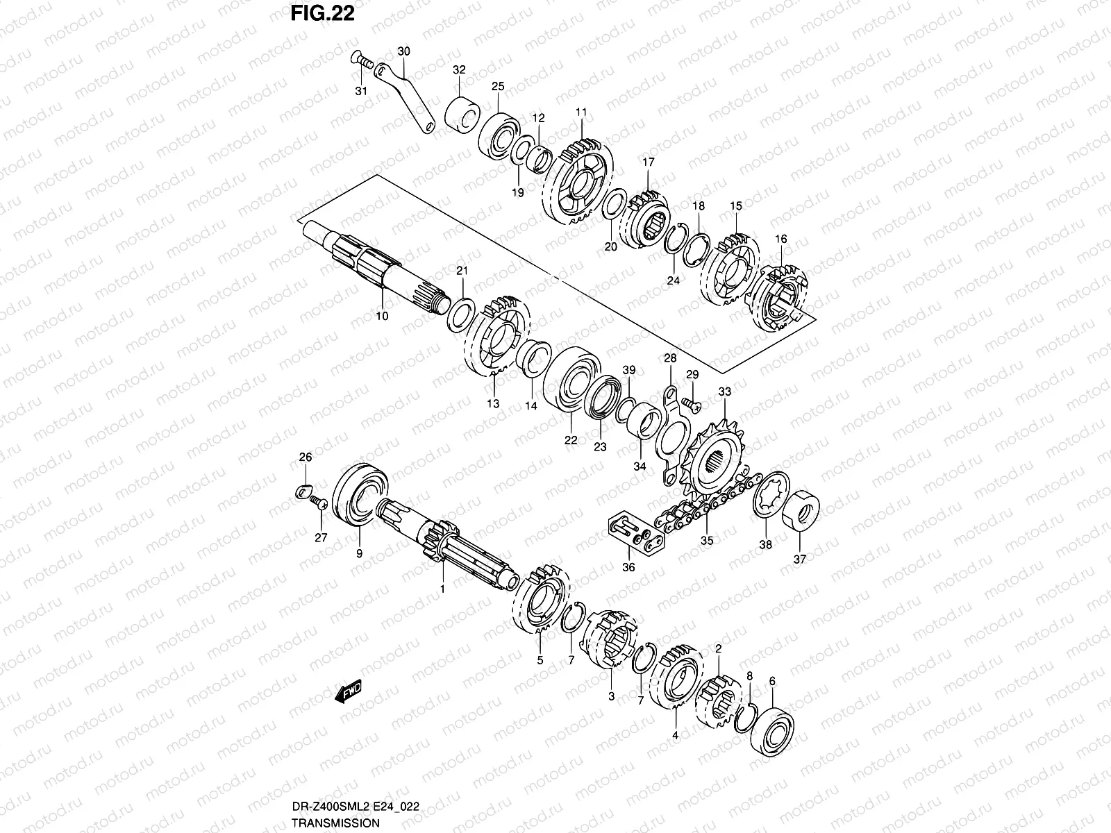 22 - TRANSMISSION