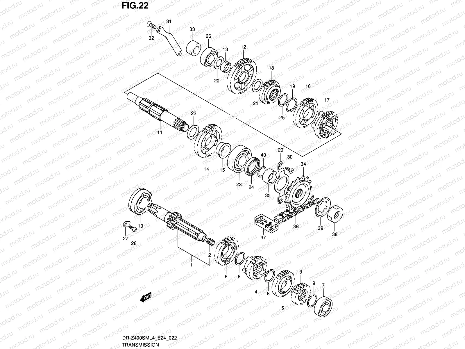 22 - TRANSMISSION