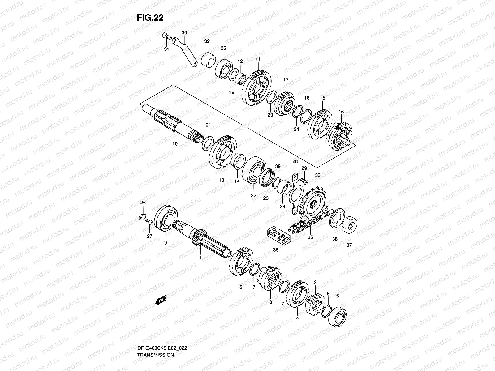 22 - TRANSMISSION