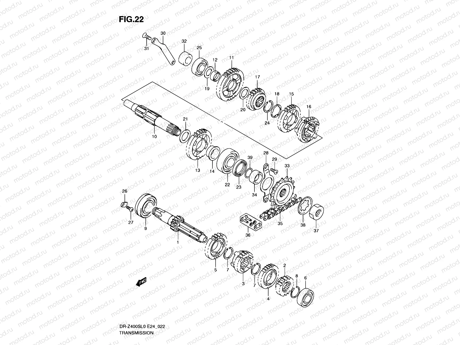 22 - TRANSMISSION