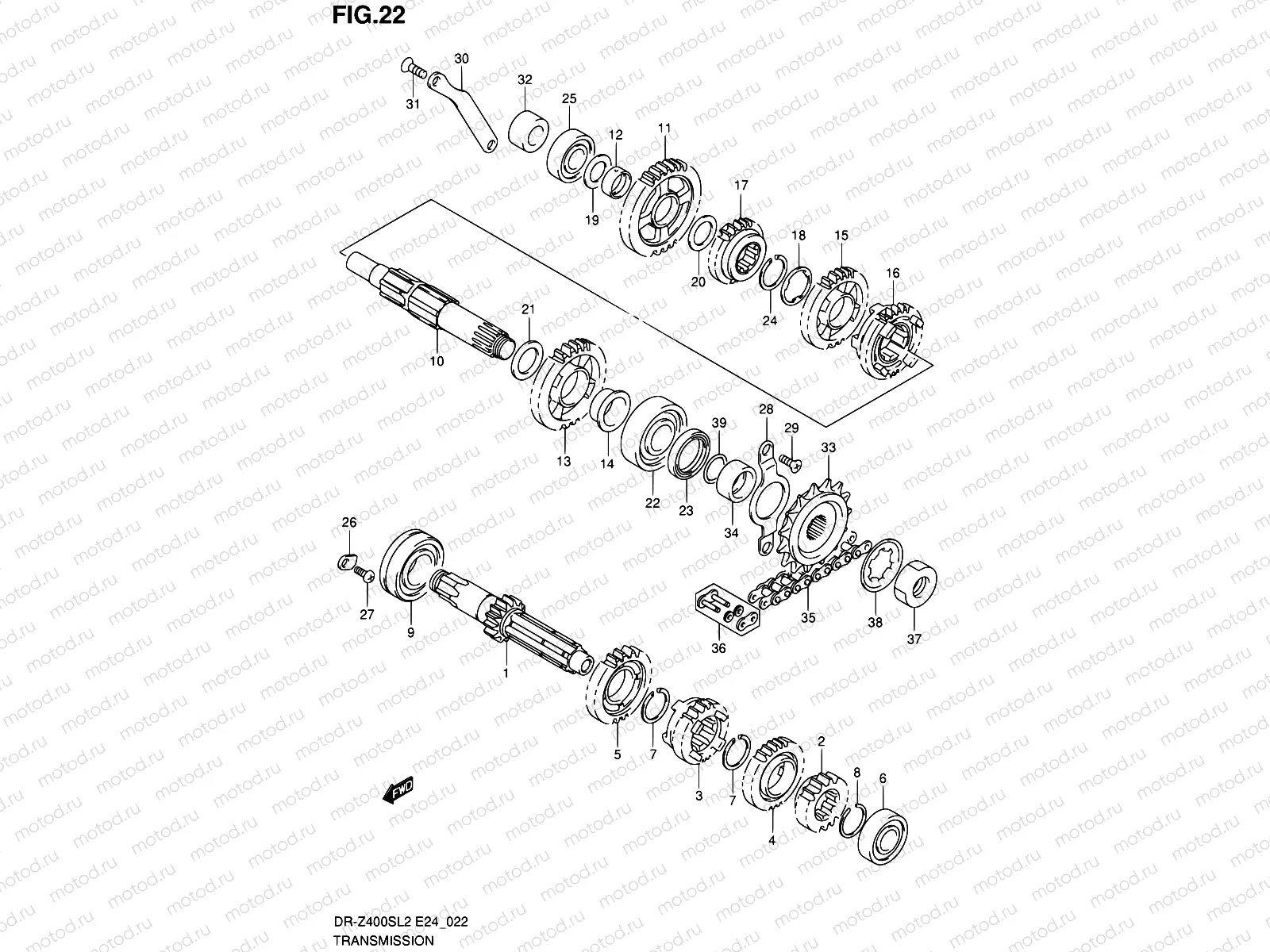 22 - TRANSMISSION