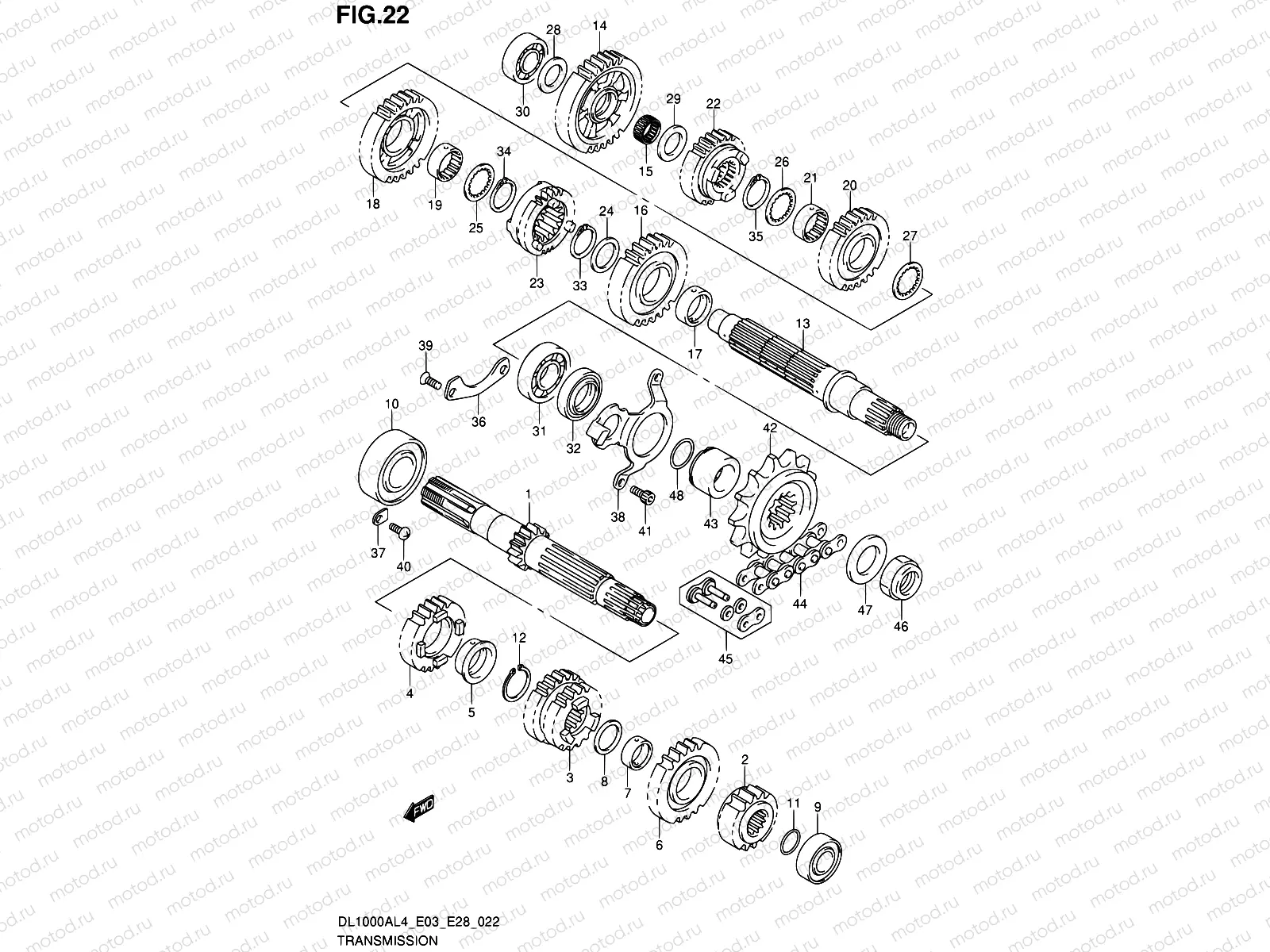 22 - TRANSMISSION