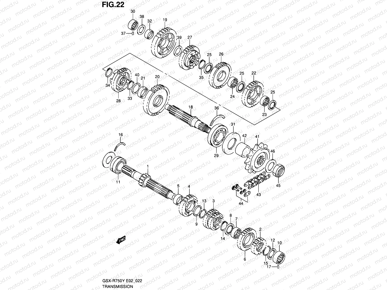 22 - TRANSMISSION