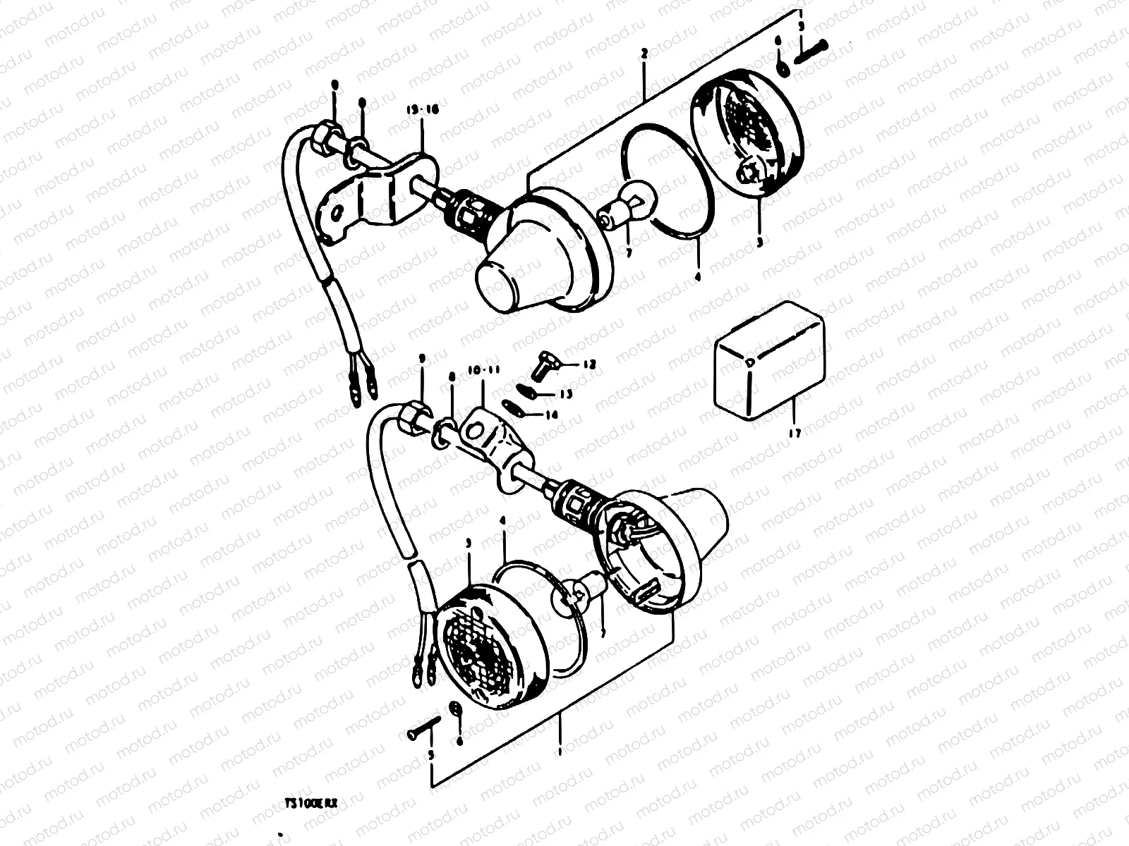 22 - TURN SIGNAL LAMP