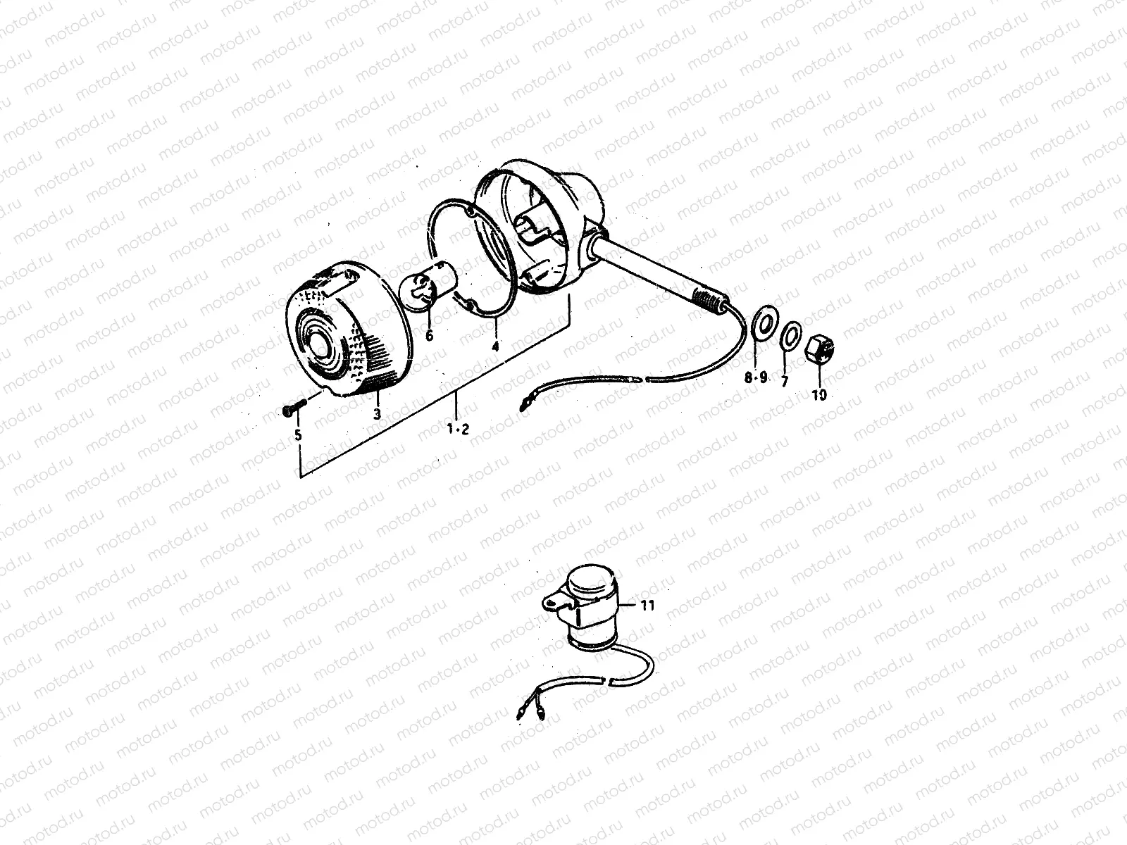 22 - TURN SIGNAL LAMP