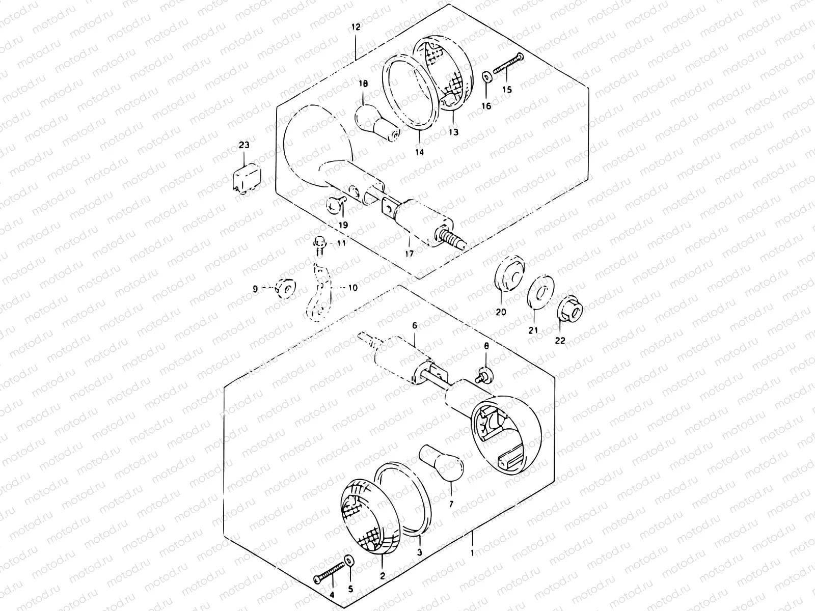 22 - TURN SIGNAL LAMP