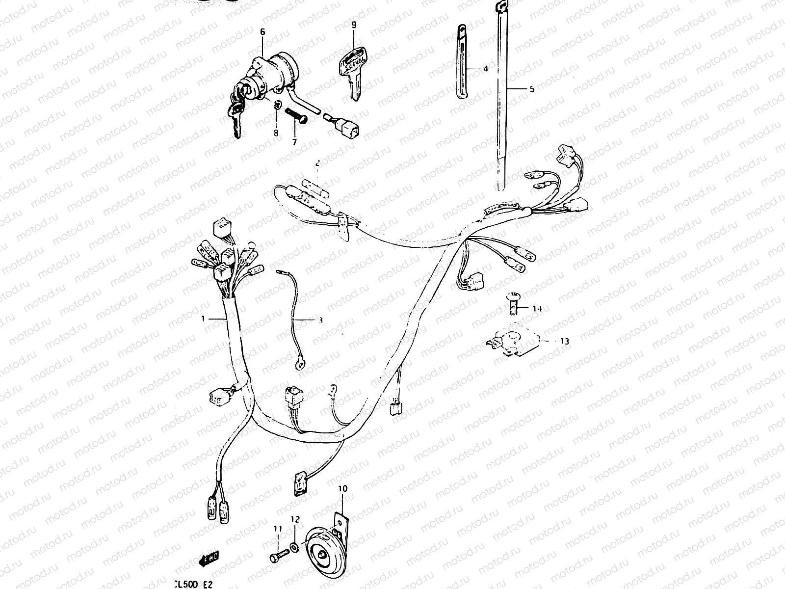 22 - WIRING HARNESS