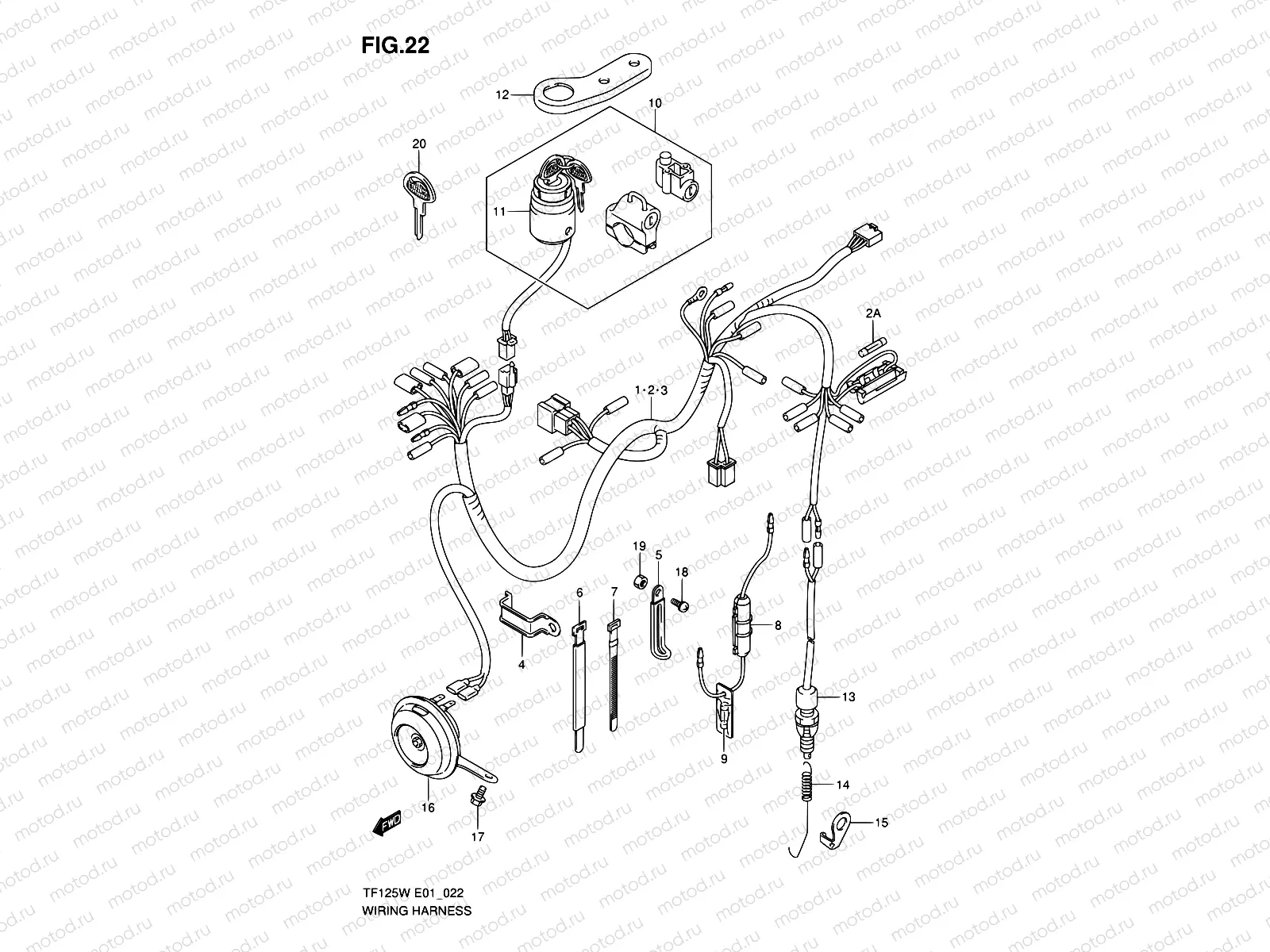 22 - WIRING HARNESS