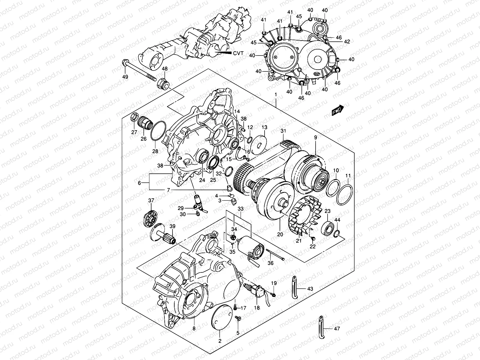 22A - CVT (MODEL K5)