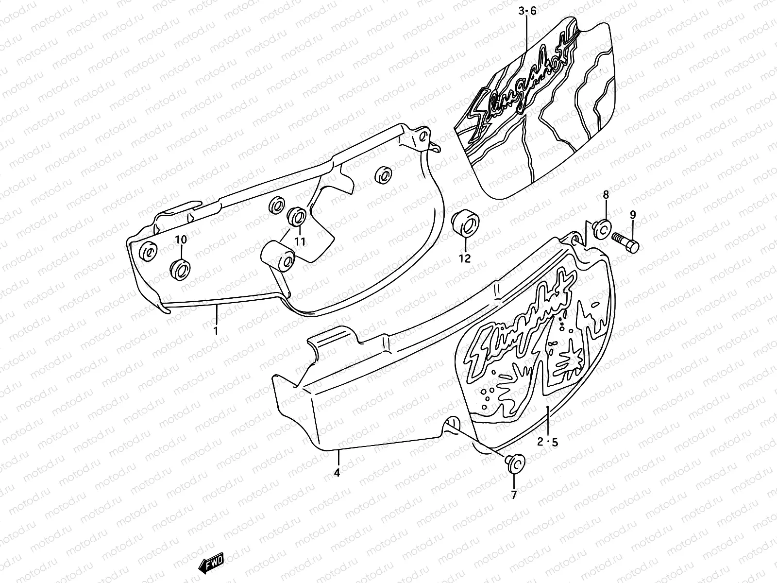 22A - FRAME COVER (MODEL M/N)