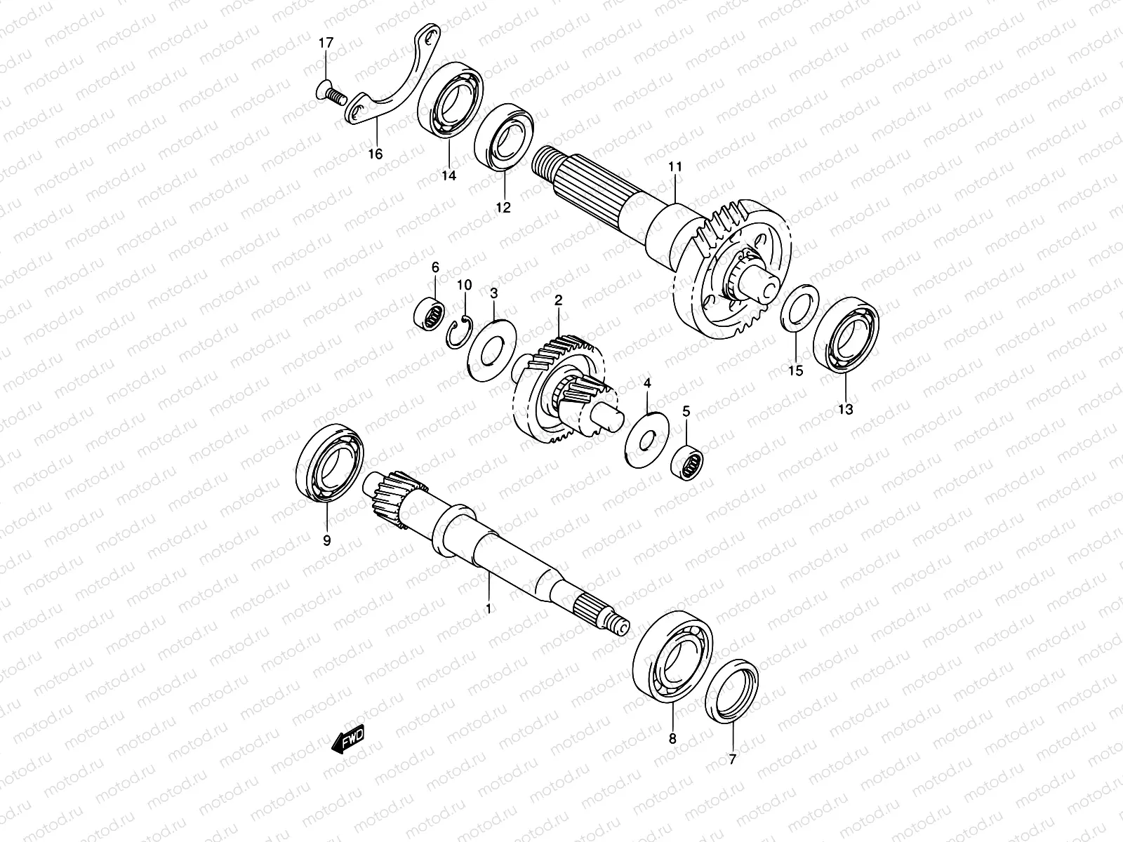 22A - TRANSMISSION (2)(MODEL K5/K6)