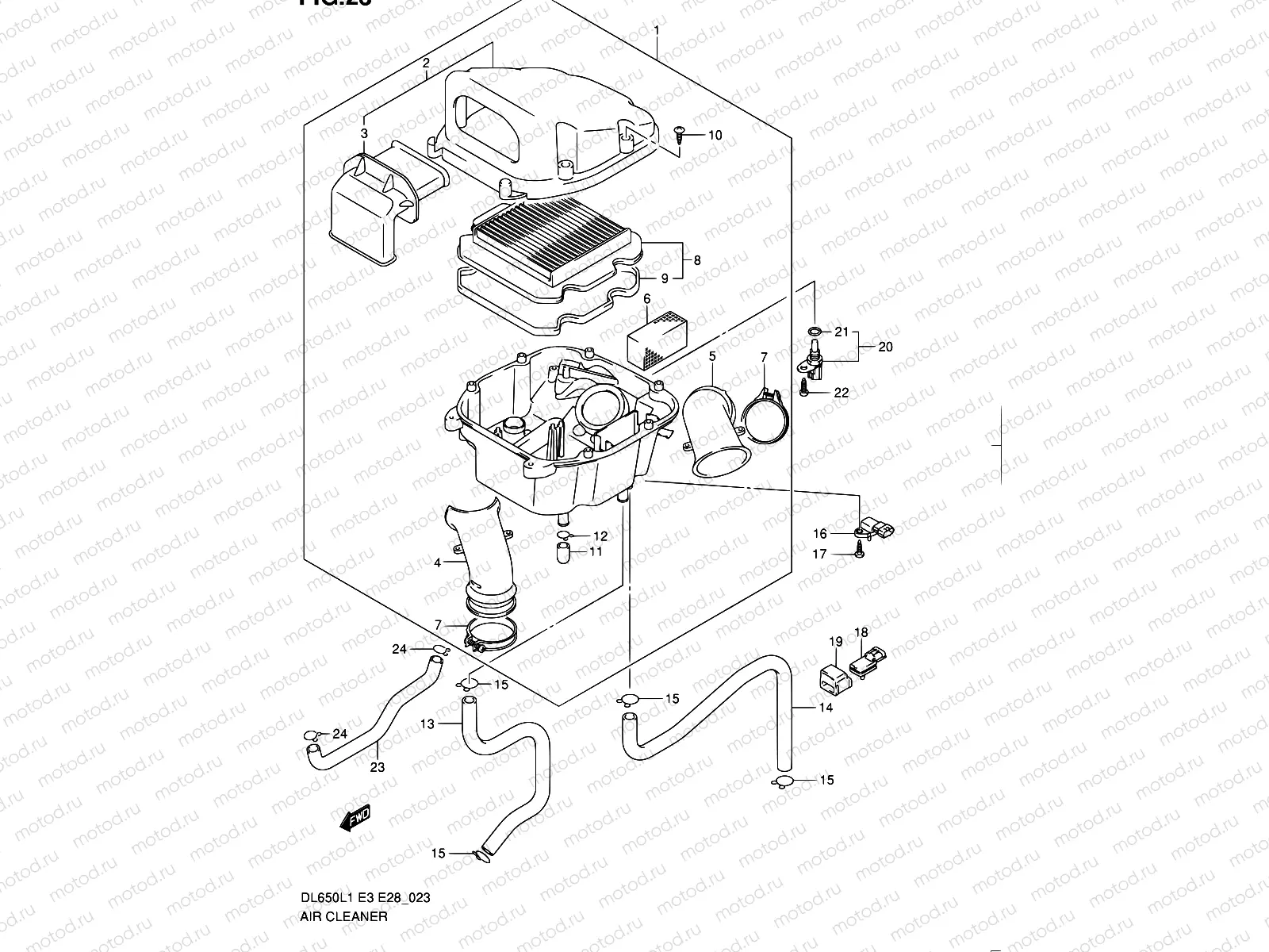 23 - AIR CLEANER