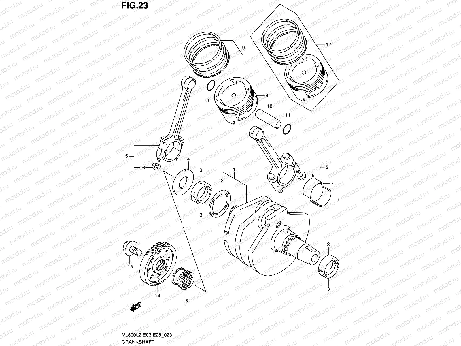 23 - CRANKSHAFT