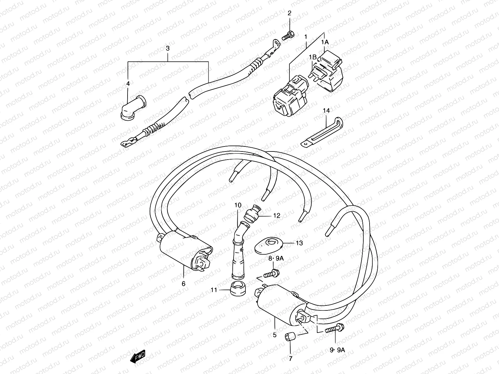 23 - ELECTRICAL (GSF1200T/V/W/X/Y/ST/SV/SW/SX/SY)