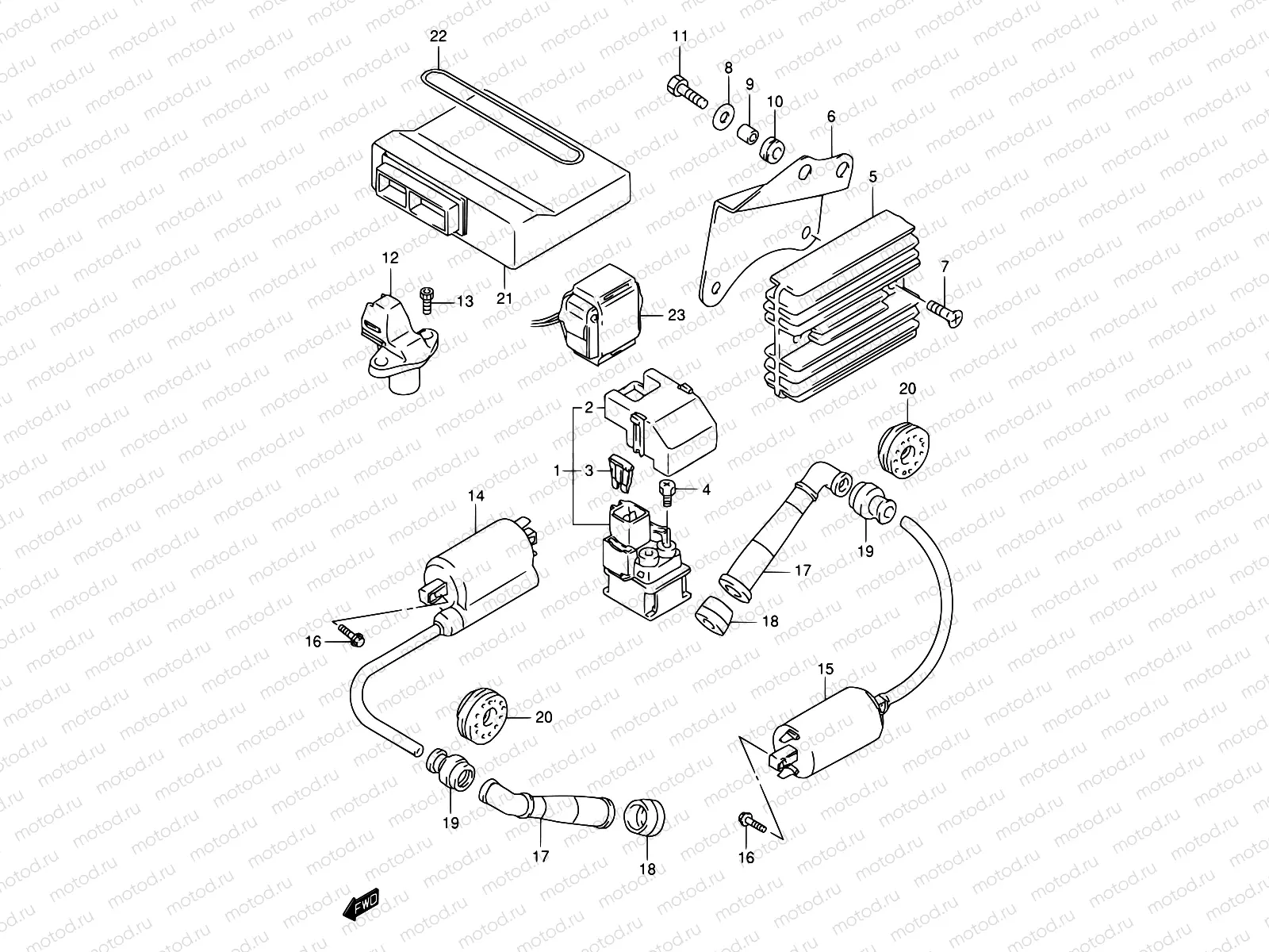 23 - ELECTRICAL (MODEL V)
