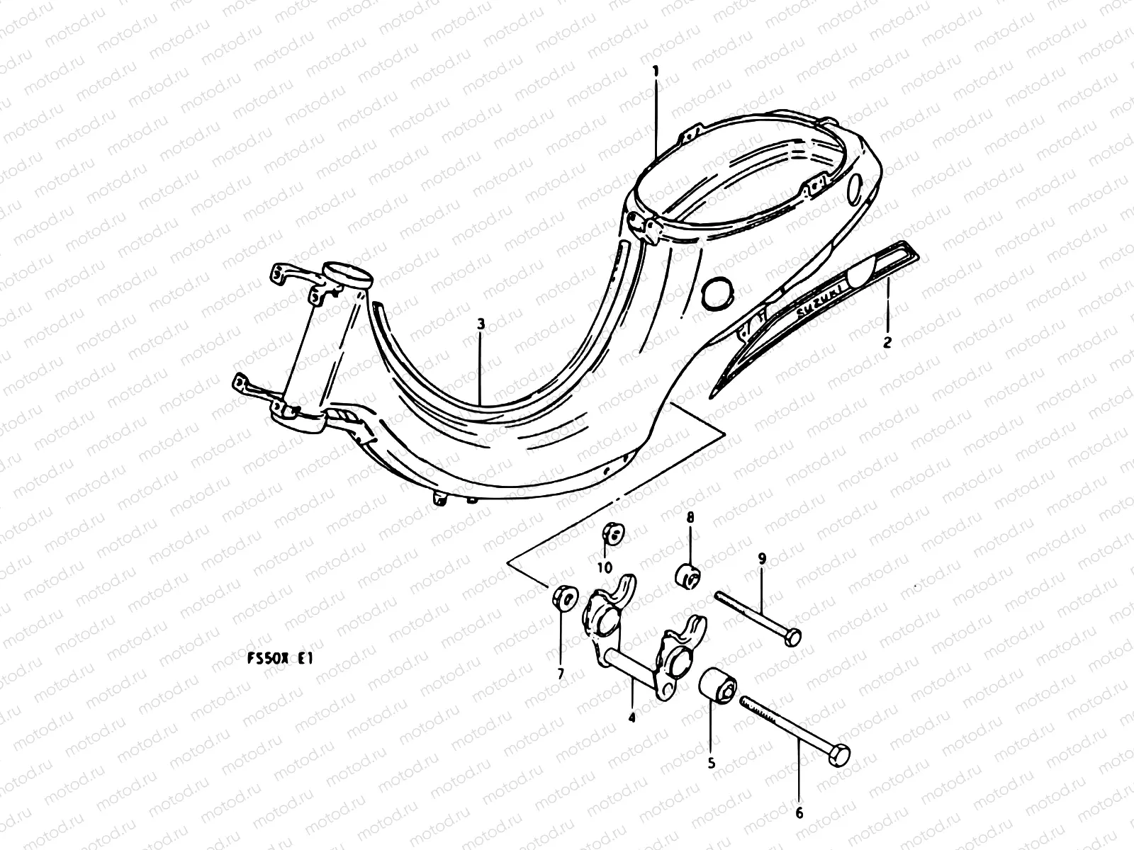 23 - FRAME (~F.NO.190687)