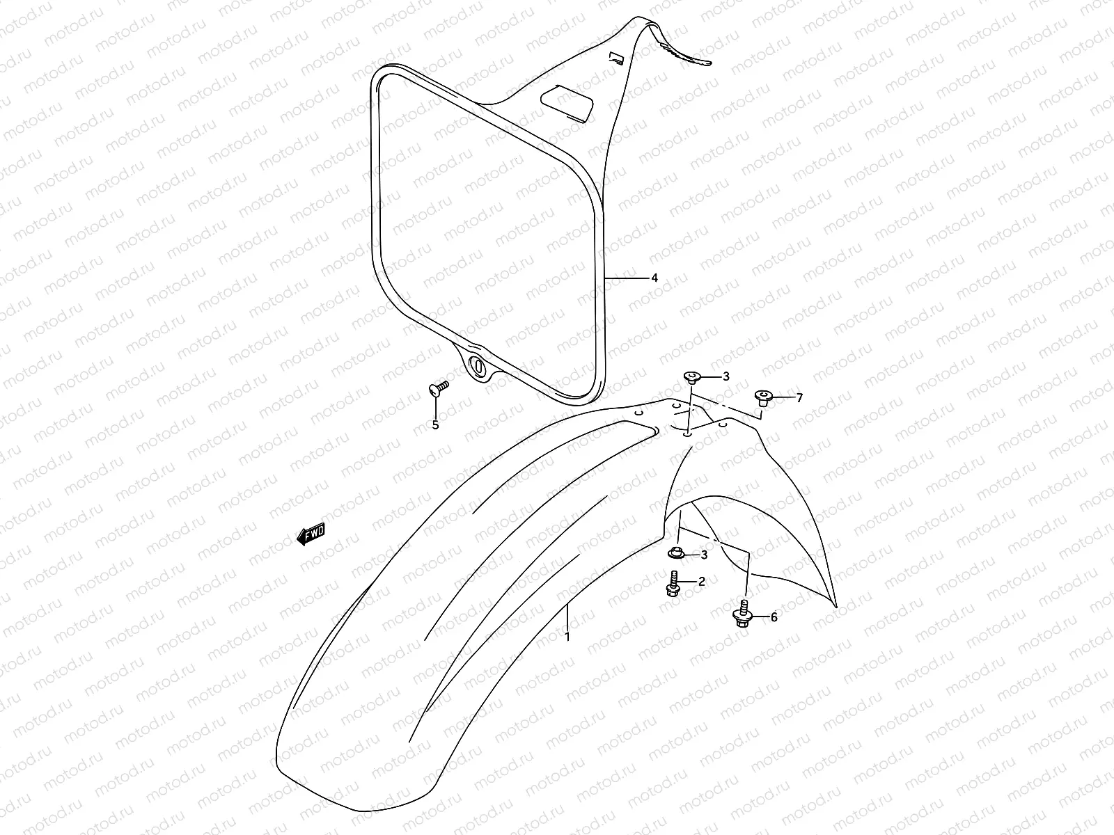 23 - FRONT FENDER